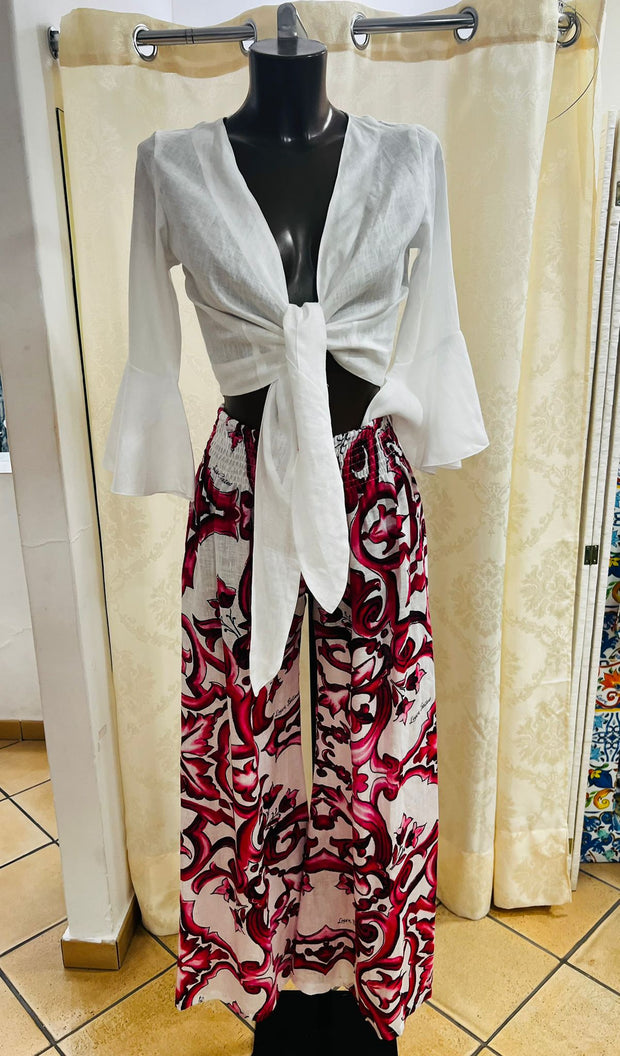 Set top and pants dolce cherry