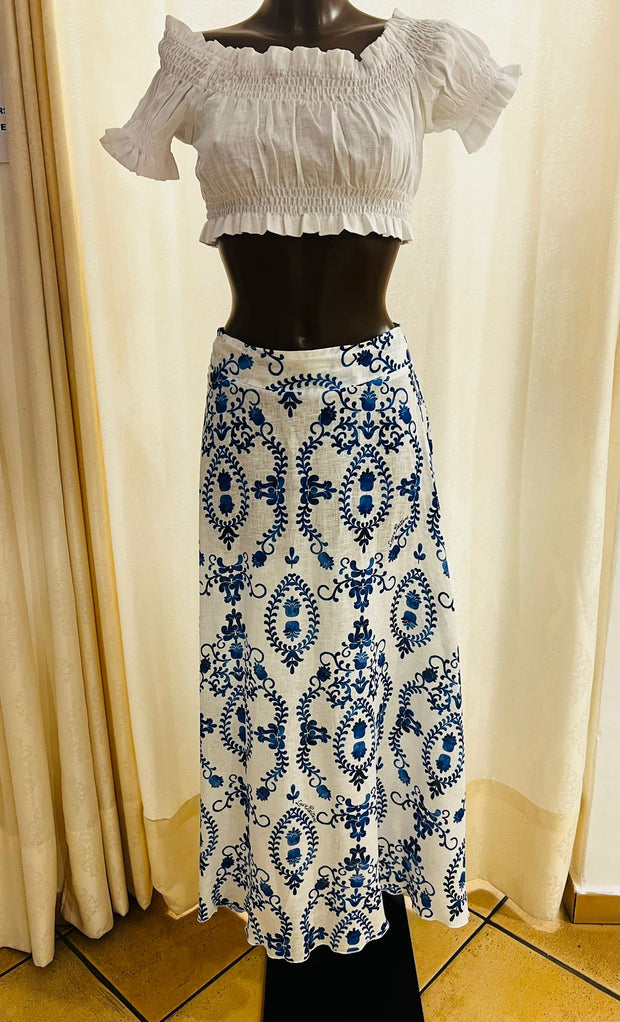 Blue Marocco Esmeralda skirt