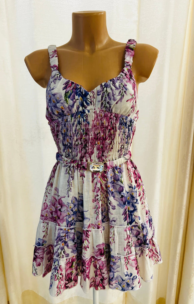 Mini dress wisteria ( no belt included)