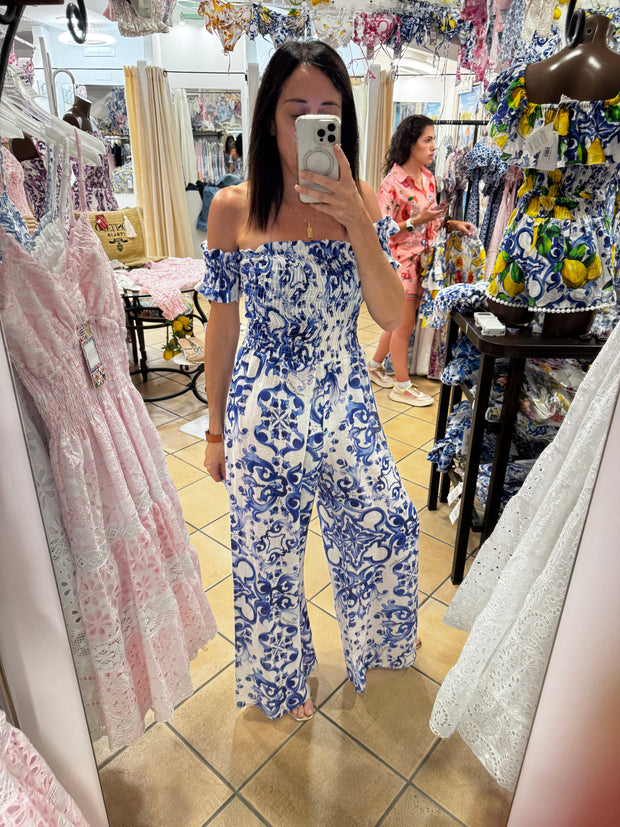 Jumpsuit Zarina ravello blue