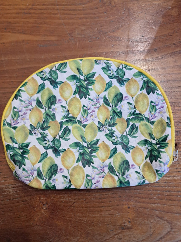Borsellino bag for coins lemon