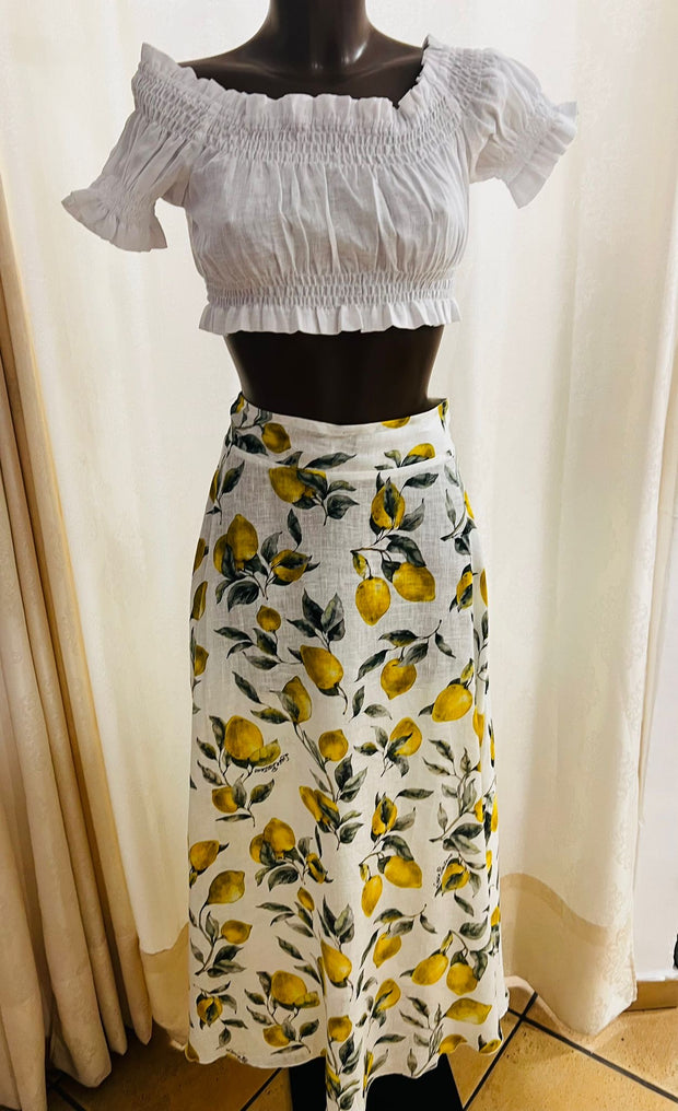 Skirt Esmeralda lemon