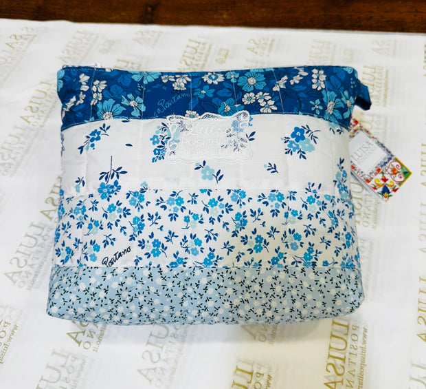 Pochette hand made with zip