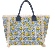 Tote bag maiolica lemon