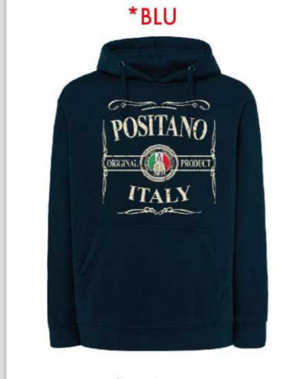 Hoodie blue Positano Italy