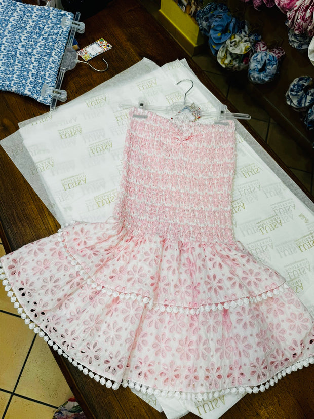 Totano pink lace