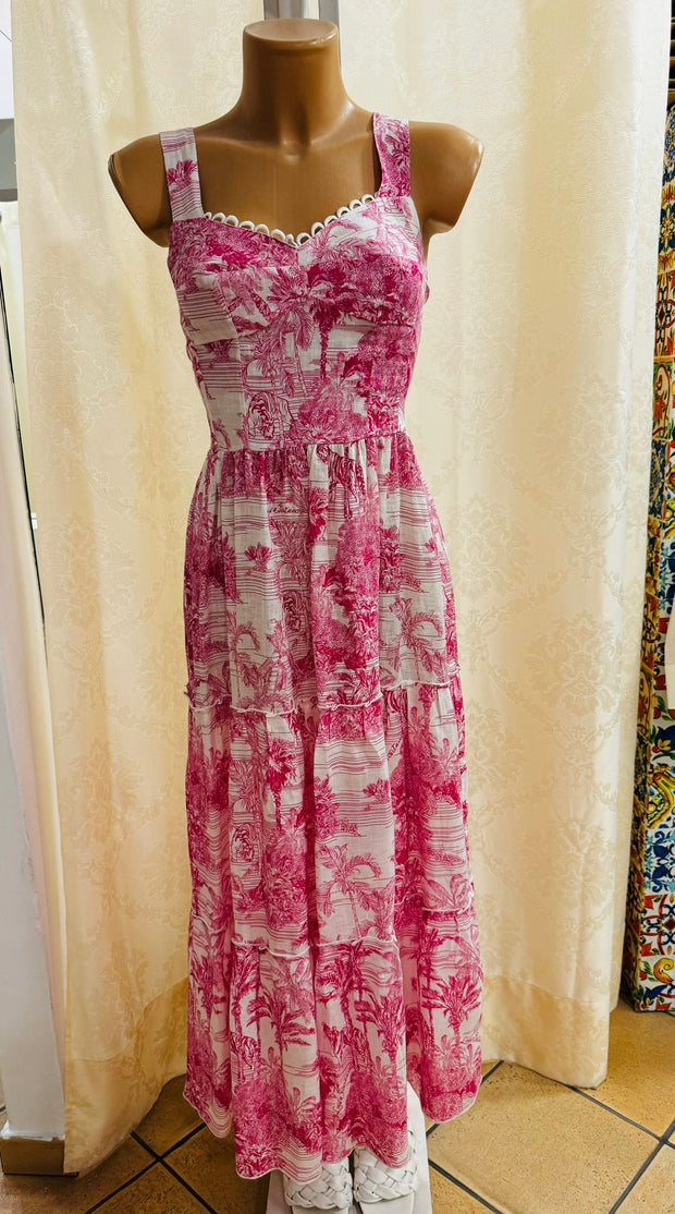 Neve pink toile
