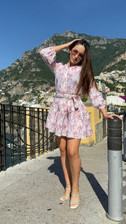 Monaco short pink flowers