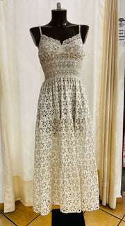 Ornella long lace dress