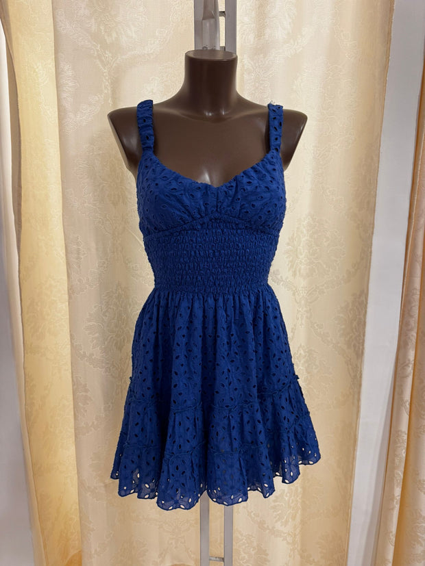 Pesca royal blue lace