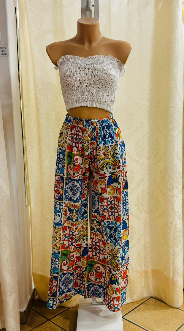 Mandala mix pants