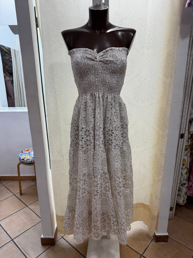 Totano patchwork gold lace