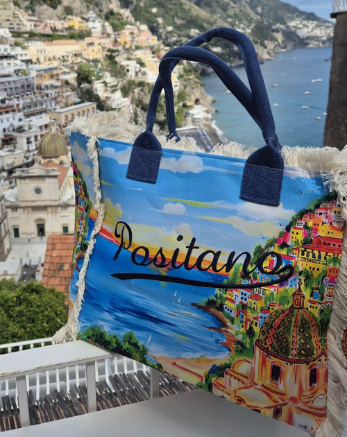 Positano tote bag